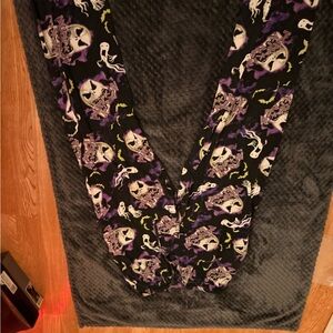 Halloween Skull and Ghost Leggings